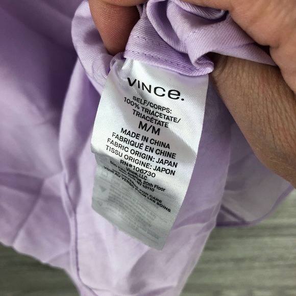 Vince Double Layer Camisole Top Size Medium $225 - Picture 8 of 9